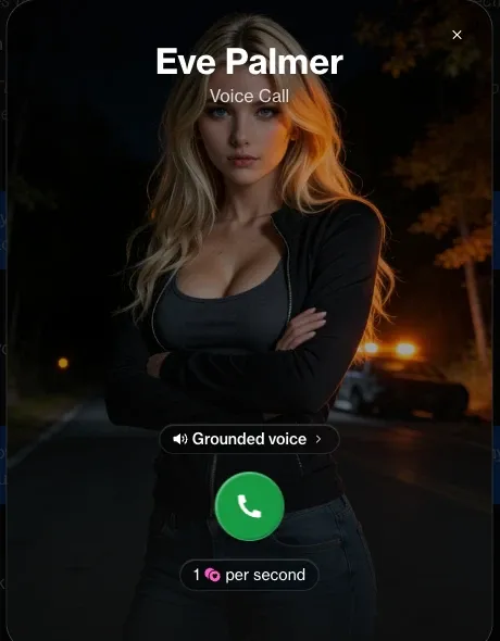 Voice call with an AI girlfriend